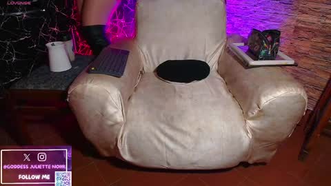 Snapshot of goddessjuliettenoiir chatting on 06-03-26, 11:02 Goddes Juliette Noiir online show from 06-03-26, 11:02
