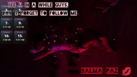SALMA  online show from 01-20-25, 04:43