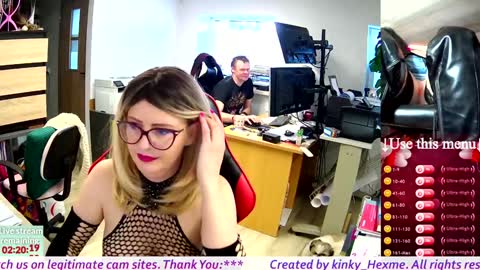 hexme_kinky_office online show from 02-04-25, 09:38