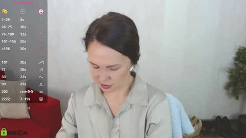 Snapshot of izzy_cam chatting on 10-14-25, 06:03 Queen of nylon Victoria online show from 10-14-25, 06:03