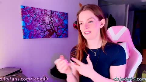 Snapshot of jade49 chatting on 02-08-25, 10:51 Jade49 online show from 02-08-25, 10:51