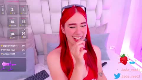 Snapshot of jadee_reed chatting on 02-21-25, 07:01 Jade Red online show from 02-21-25, 07:01