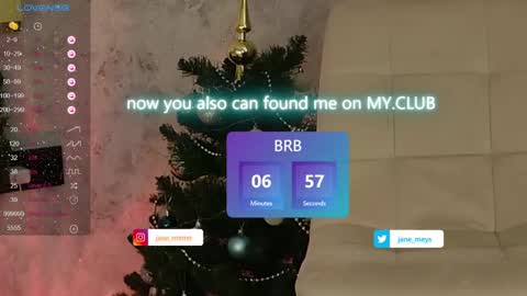 Snapshot of jane_meys chatting on 12-30-24, 11:59 your kitty JANE roawww online show from 12-30-24, 11:59