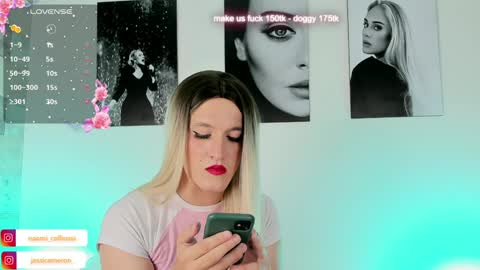 Snapshot of jessicameron chatting on 01-08-25, 03:19 JESSI AND NAOMI online show from 01-08-25, 03:19