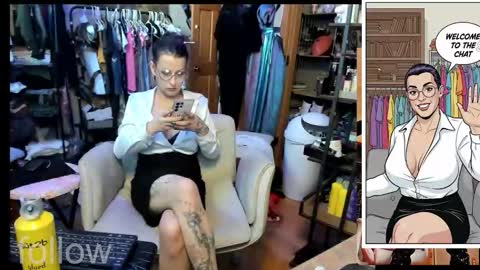 seductress Cyber Succubus online show from 10-10-25, 11:15