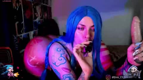 Snapshot of jinx_25 chatting on 09-30-25, 11:21 Jinx online show from 09-30-25, 11:21