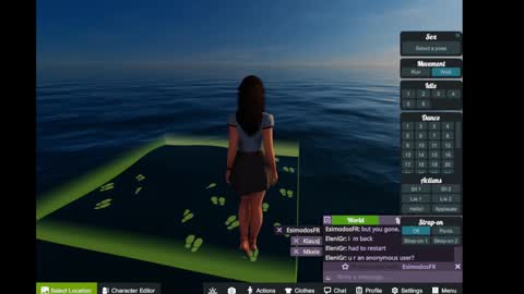 Snapshot of jstel chatting on 02-22-25, 02:08 EleniGr online show from 02-22-25, 02:08