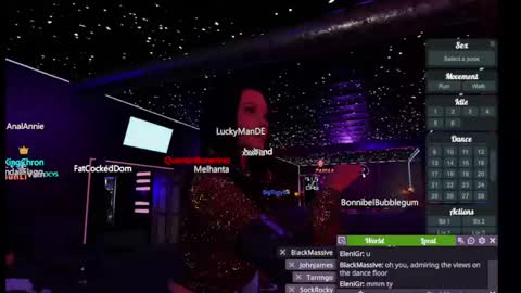 Snapshot of jstel chatting on 02-24-25, 12:05 EleniGr online show from 02-24-25, 12:05