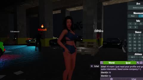 Snapshot of jstel chatting on 02-28-25, 08:50 EleniGr online show from 02-28-25, 08:50