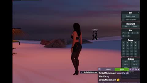 Snapshot of jstel chatting on 09-27-25, 07:19 EleniGr online show from 09-27-25, 07:19