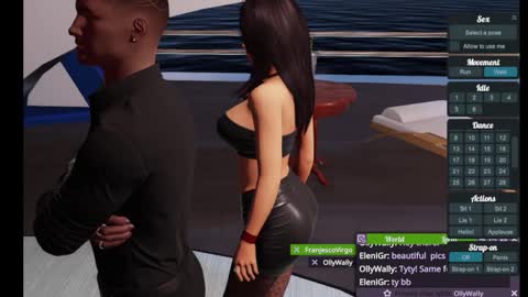 Snapshot of jstel chatting on 10-13-25, 06:24 EleniGr online show from 10-13-25, 06:24