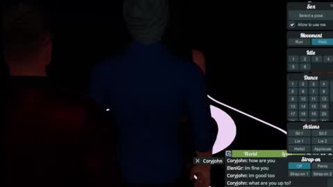 Snapshot of jstel chatting on 10-27-25, 09:41 EleniGr online show from 10-27-25, 09:41