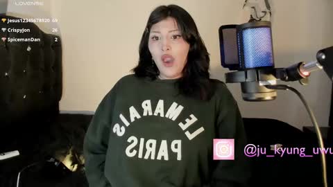 Snapshot of ju_kyung chatting on 03-01-25, 10:34 Ju Kyung online show from 03-01-25, 10:34