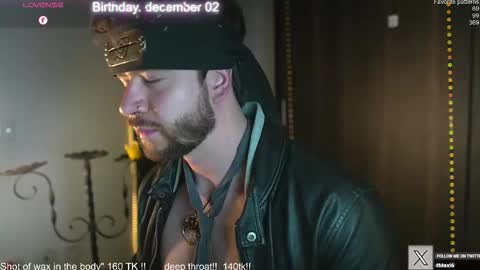 Snapshot of just_your_dreamboy chatting on 11-16-25, 11:43 Maxi online show from 11-16-25, 11:43