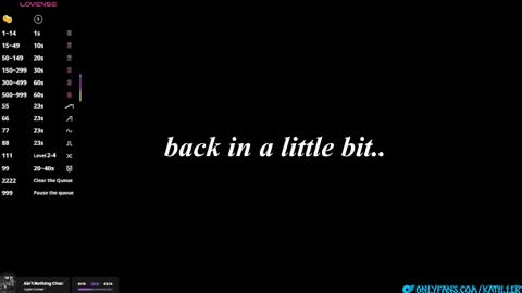 Katie online show from 01-14-26, 04:45