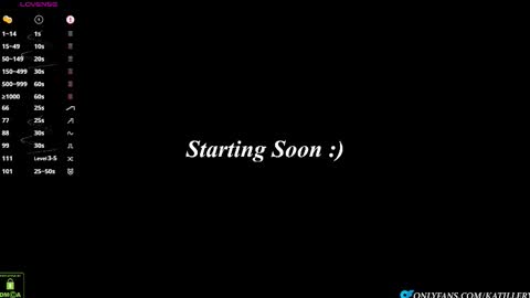 Snapshot of katillery chatting on 03-19-26, 04:33 Katie online show from 03-19-26, 04:33