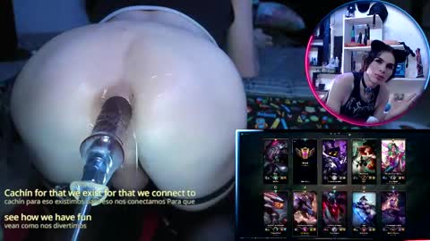 Snapshot of kittendark chatting on 10-05-25, 03:27 Gothic Kitten online show from 10-05-25, 03:27