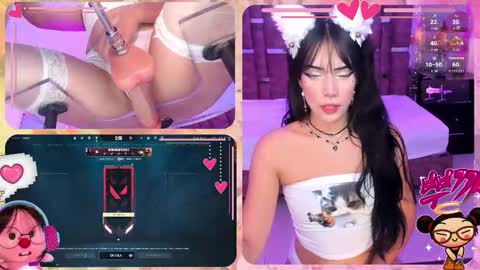 Snapshot of kittieeva chatting on 11-23-25, 02:50 Eva online show from 11-23-25, 02:50