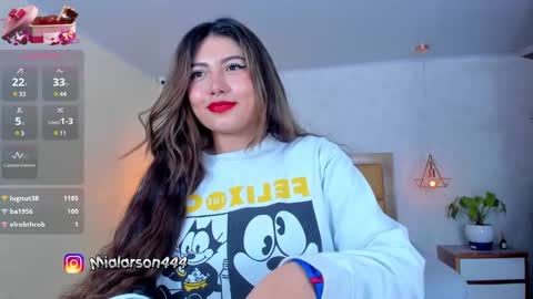 Snapshot of larsonmia chatting on 02-18-25, 03:10 MIA online show from 02-18-25, 03:10