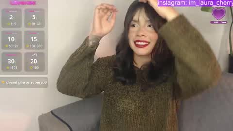 Snapshot of laura_cherrypie chatting on 10-09-25, 02:09 Laura- new schedule 800 pm until 1200 pm Colombia online show from 10-09-25, 02:09