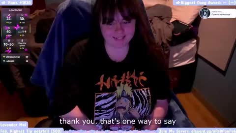 LavenderMei online show from 02-11-26, 02:16