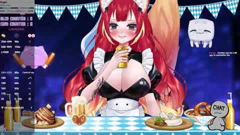 Snapshot of lewdfoxy_vt chatting on 10-01-25, 01:50 Kira online show from 10-01-25, 01:50