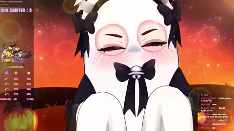 Snapshot of lewdfoxy_vt chatting on 10-19-25, 03:01 Kira online show from 10-19-25, 03:01