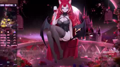 Snapshot of lewdfoxy_vt chatting on 10-28-25, 02:42 Kira online show from 10-28-25, 02:42