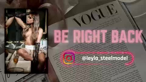 Snapshot of leyla_steel chatting on 02-21-26, 01:45 INSTA leylasteel model online show from 02-21-26, 01:45