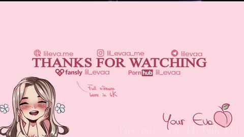 Snapshot of lil_eva chatting on 02-08-25, 06:22 All my link in bio sign up to support me online show from 02-08-25, 06:22