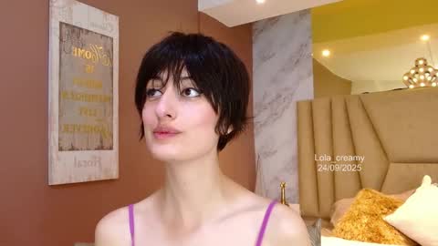 Snapshot of lola_creamy chatting on 09-24-25, 01:14 Lola online show from 09-24-25, 01:14