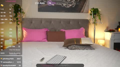 Snapshot of lorettelorenaa chatting on 01-13-25, 02:07 LoretteLorena online show from 01-13-25, 02:07