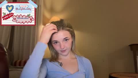 Snapshot of lucydelovely chatting on 07-18-26, 11:41 Lucy online show from 07-18-26, 11:41