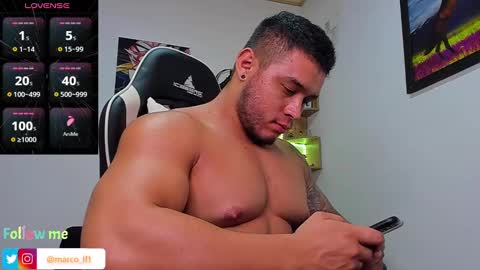 Snapshot of marco_diaz1 chatting on 02-21-25, 01:33 Marco Diaz online show from 02-21-25, 01:33