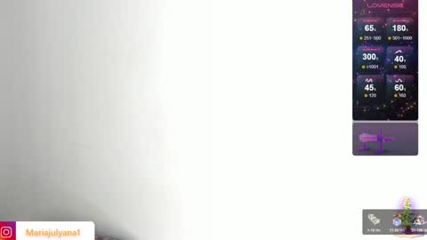 Snapshot of maria_julyana chatting on 01-10-25, 08:29 V A N E S S A online show from 01-10-25, 08:29