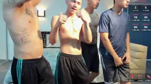 Snapshot of masters_sexx chatting on 02-23-25, 05:50 Team Cris Darwin- Fernando- Stiven- David online show from 02-23-25, 05:50