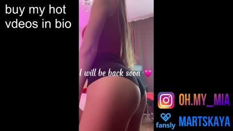 Mia Martskaya online show from 01-25-25, 07:49