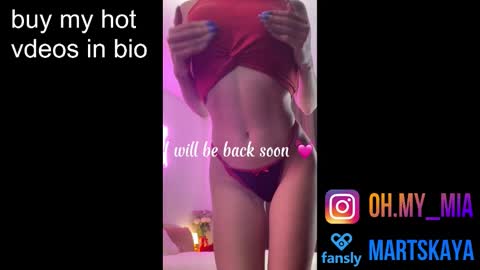 Mia Martskaya online show from 10-25-25, 07:49
