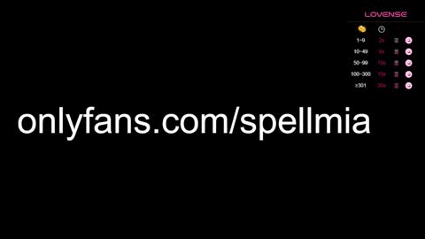 Snapshot of miaspell chatting on 01-20-25, 01:50 Mia instagram miasspell online show from 01-20-25, 01:50