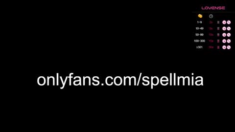 Snapshot of miaspell chatting on 01-20-25, 10:48 Mia instagram miasspell online show from 01-20-25, 10:48