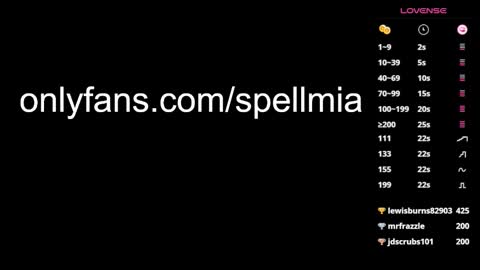 Snapshot of miaspell chatting on 01-28-25, 11:07 Mia instagram miasspell online show from 01-28-25, 11:07