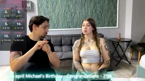 Snapshot of miley_and_michael chatting on 04-19-26, 06:10 Miley and Michael online show from 04-19-26, 06:10