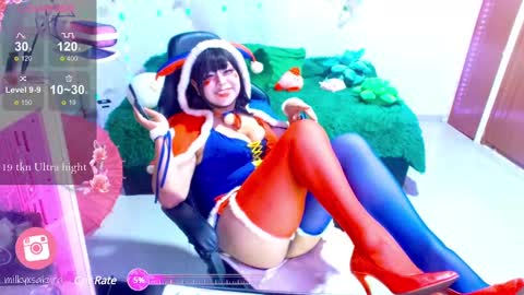 Snapshot of milkysakura chatting on 12-14-24, 03:07 Abby Lilia online show from 12-14-24, 03:07