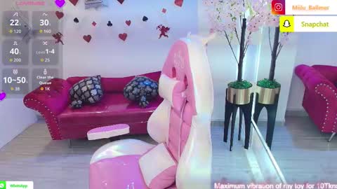 Milu ballmer  online show from 02-13-26, 07:10