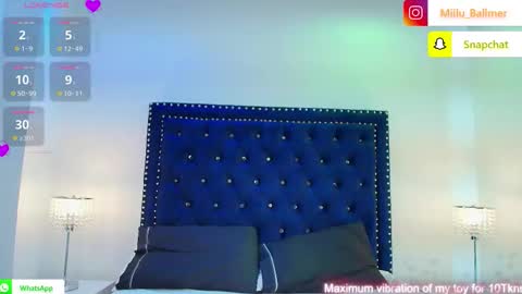 Milu ballmer  online show from 03-27-26, 07:46