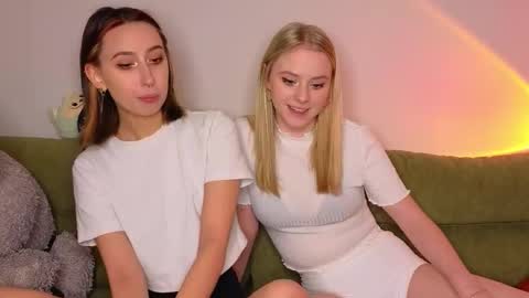 MilaBlack and  StacyBlonde Today unboxing Lovens OMG online show from 01-08-26, 07:38