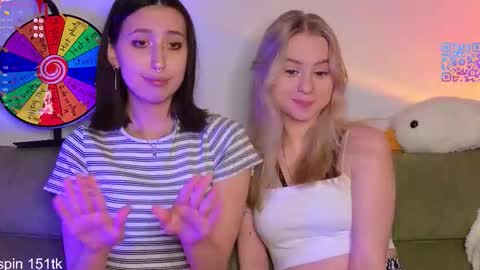 MilaBlack and  StacyBlonde Today unboxing Lovens OMG online show from 02-27-26, 08:09
