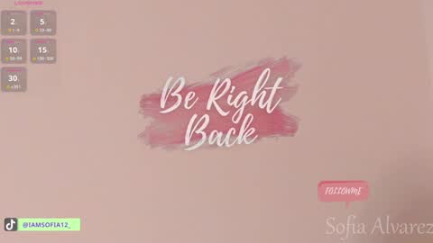 Sofia Alvarez online show from 01-27-25, 12:37