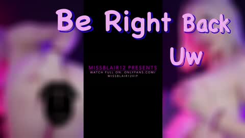 MissBlair online show from 12-23-24, 12:52