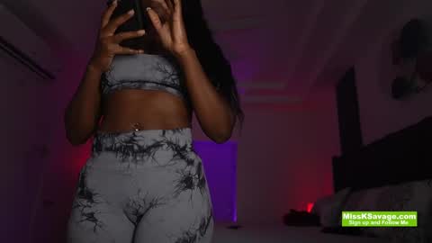 Snapshot of missksavage chatting on 12-22-24, 09:31 Miss K online show from 12-22-24, 09:31